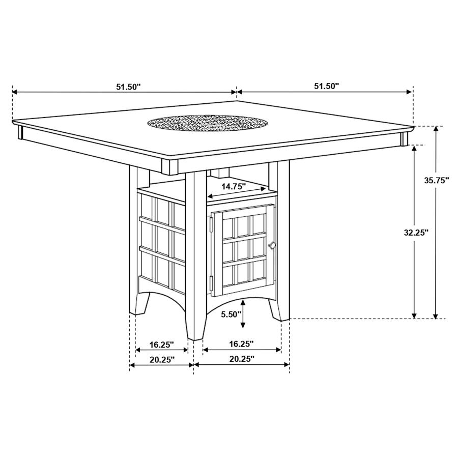 9 Pc C.Ht Dining Set thumbnail 12