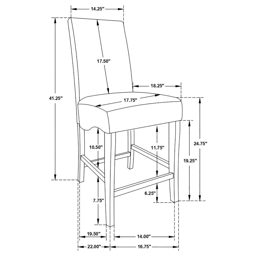 7 Pc C.Ht Dining Set thumbnail 12