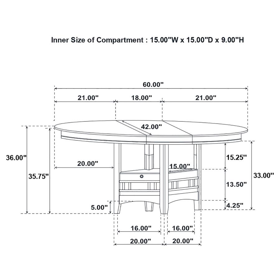 5 Pc C.Ht Dining Set thumbnail 11