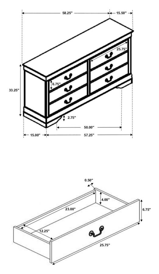 Eastern King Bed 4 Pc Set thumbnail 16