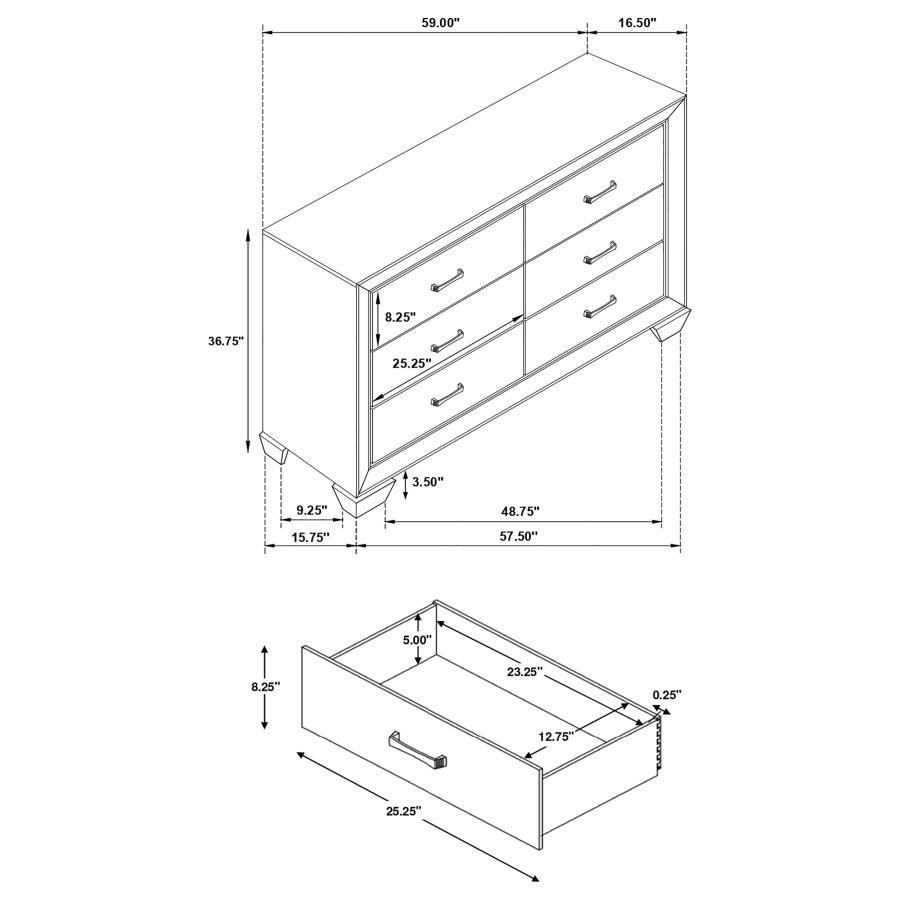 Queen Bed 4 Pc Set thumbnail 17