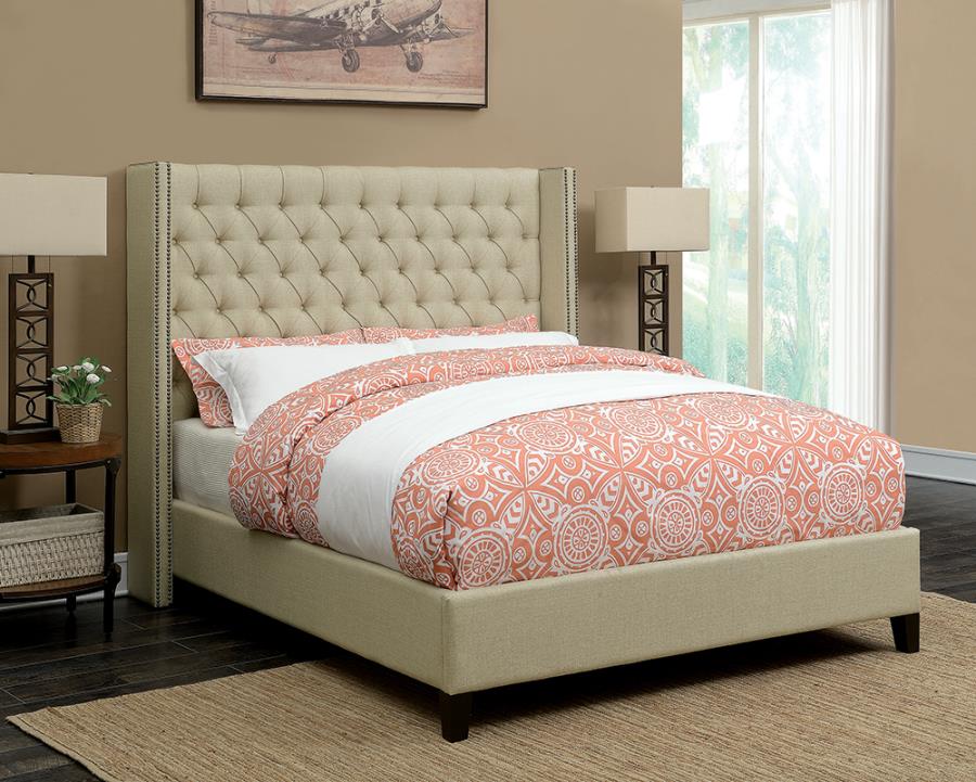 Queen Upholstered Bed