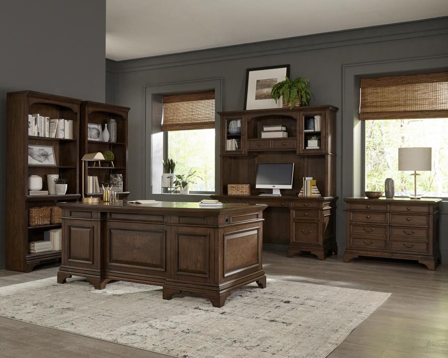 Credenza Desk & Hutch thumbnail 10