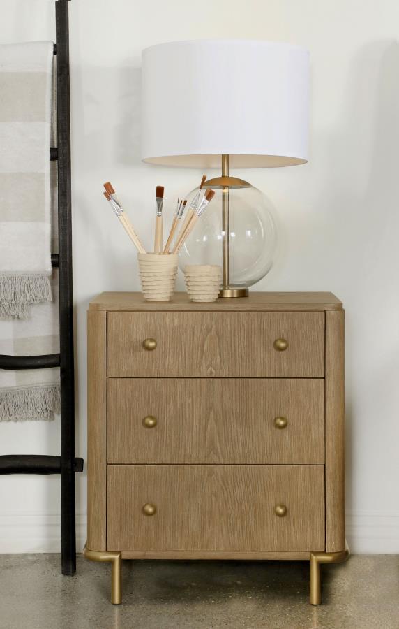 Image 4 of Arini Queen Bedroom Set Sand Wash and Natural Cane